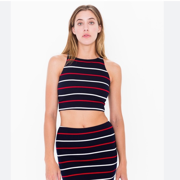 Vintage AMERICAN APPAREL two piece skirt set. Size S - Picture 3 of 6